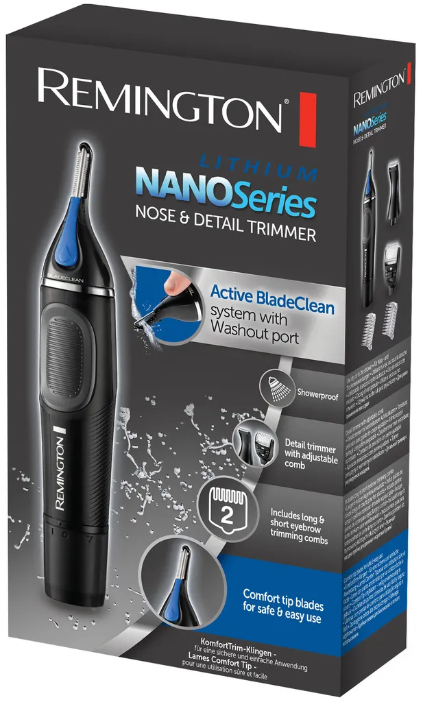 Remington Nano Series Lithium Hygiene Clipper NE38 70