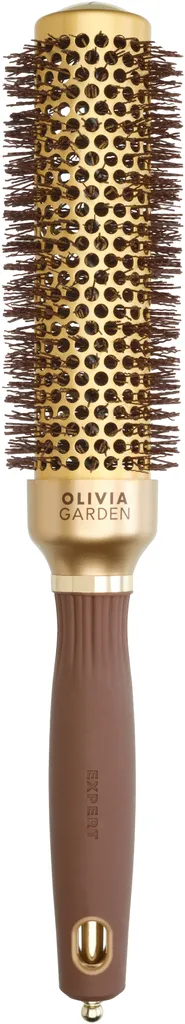 Olivia Garden Expert Blowout Speed Wavy Bristles Gold & Brown