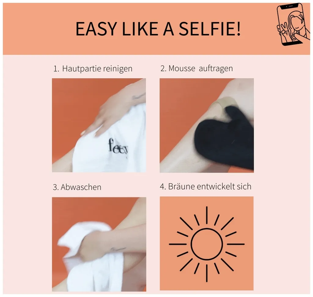 Fleeky Self Tan Mousse Coconut