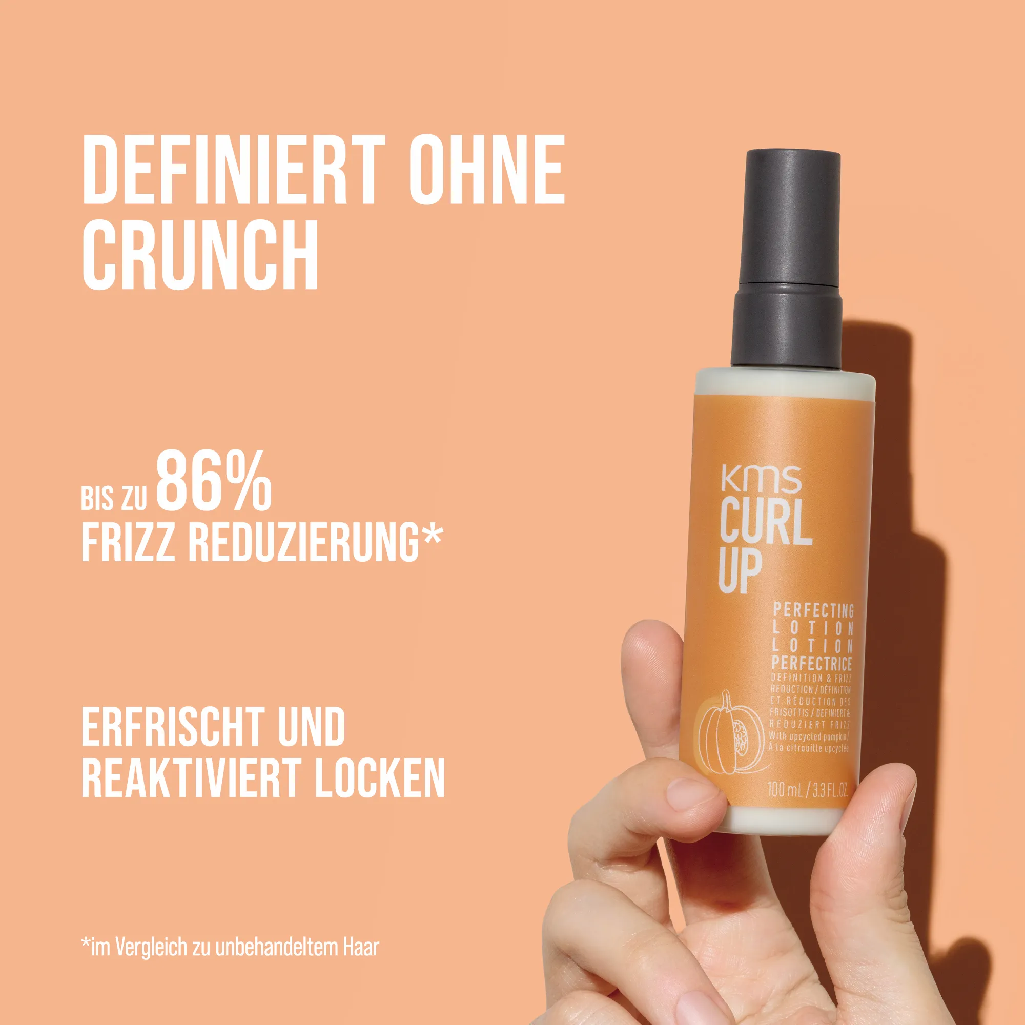 KMS CurlUp Perfecting Lotion
