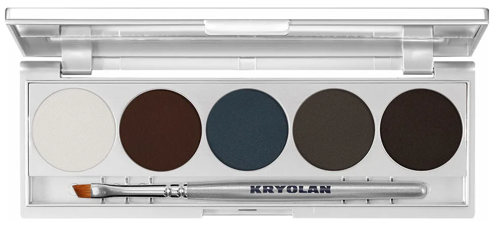 Kryolan Cake Eye Liner Set 5 Farben magnetisch