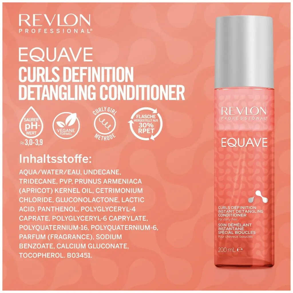 Revlon Professional Equave Curls Definition Instant Detangling Conditioner für lockiges Haar