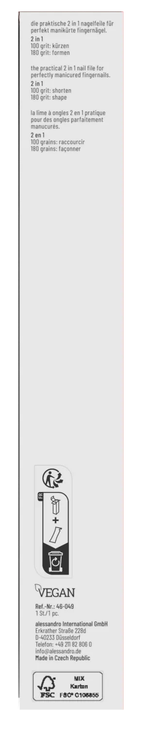 Alessandro Manicure File