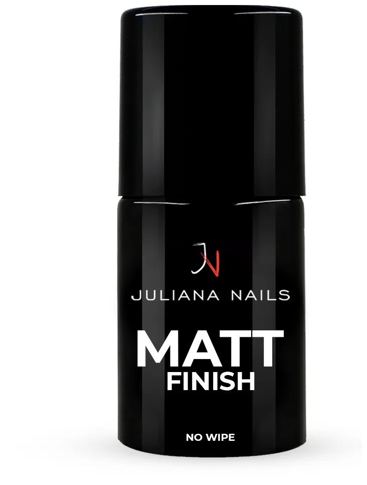 Juliana Nails Gel Lack Matt Finish - No Wipe