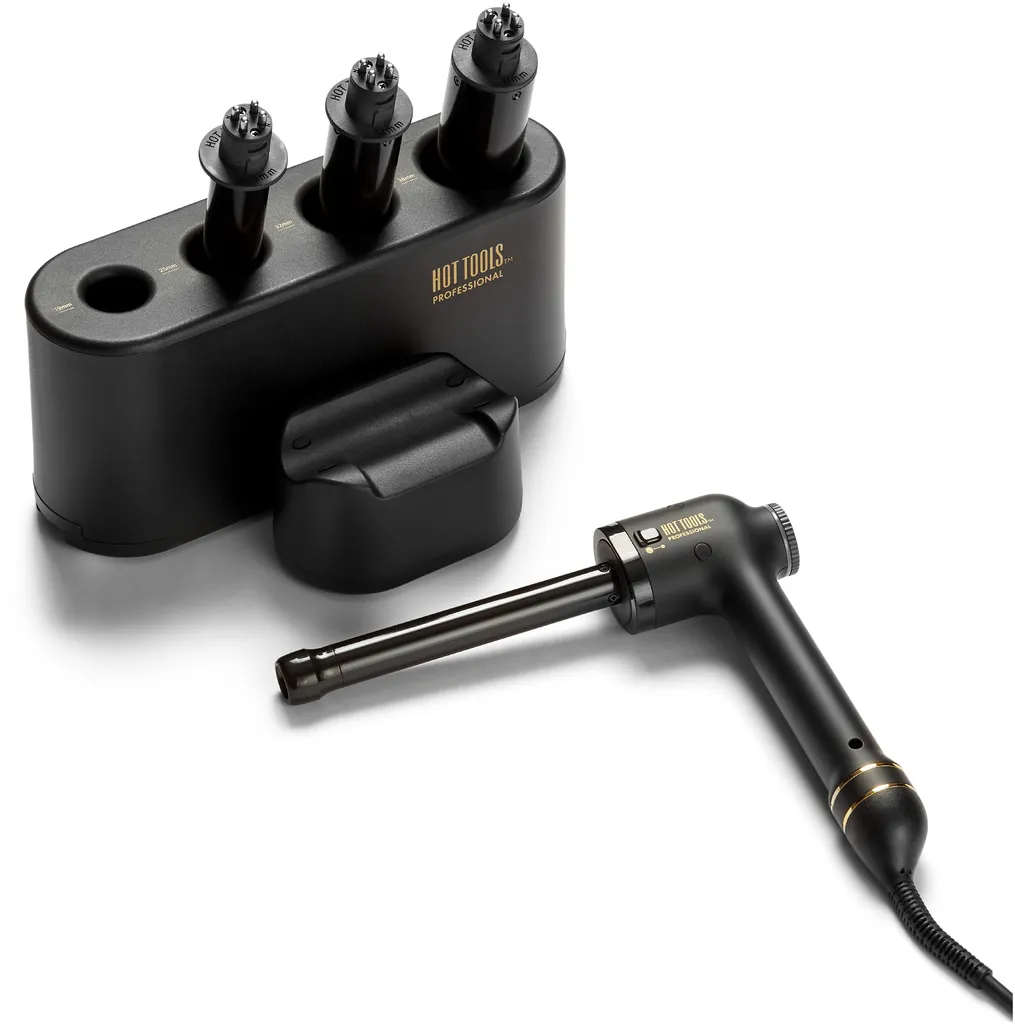 Hot Tools Professional Black Gold Curl Bar Set