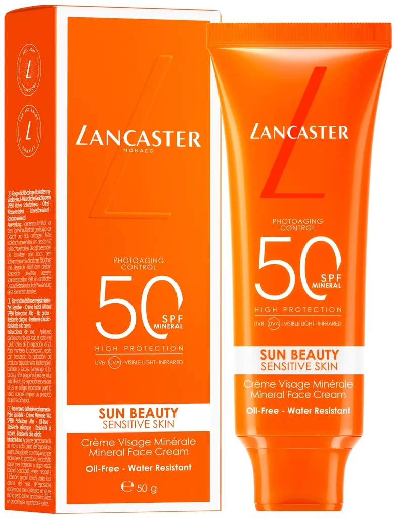 Lancaster Sun Beauty Mineral Face Cream SPF 50