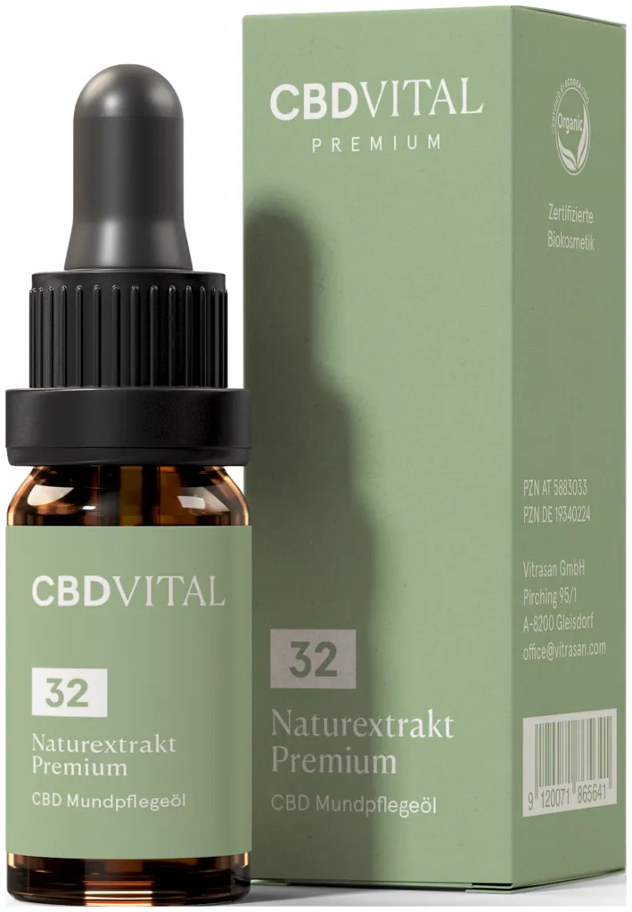 CBD Vital Naturextrakt Premium Öl 32%