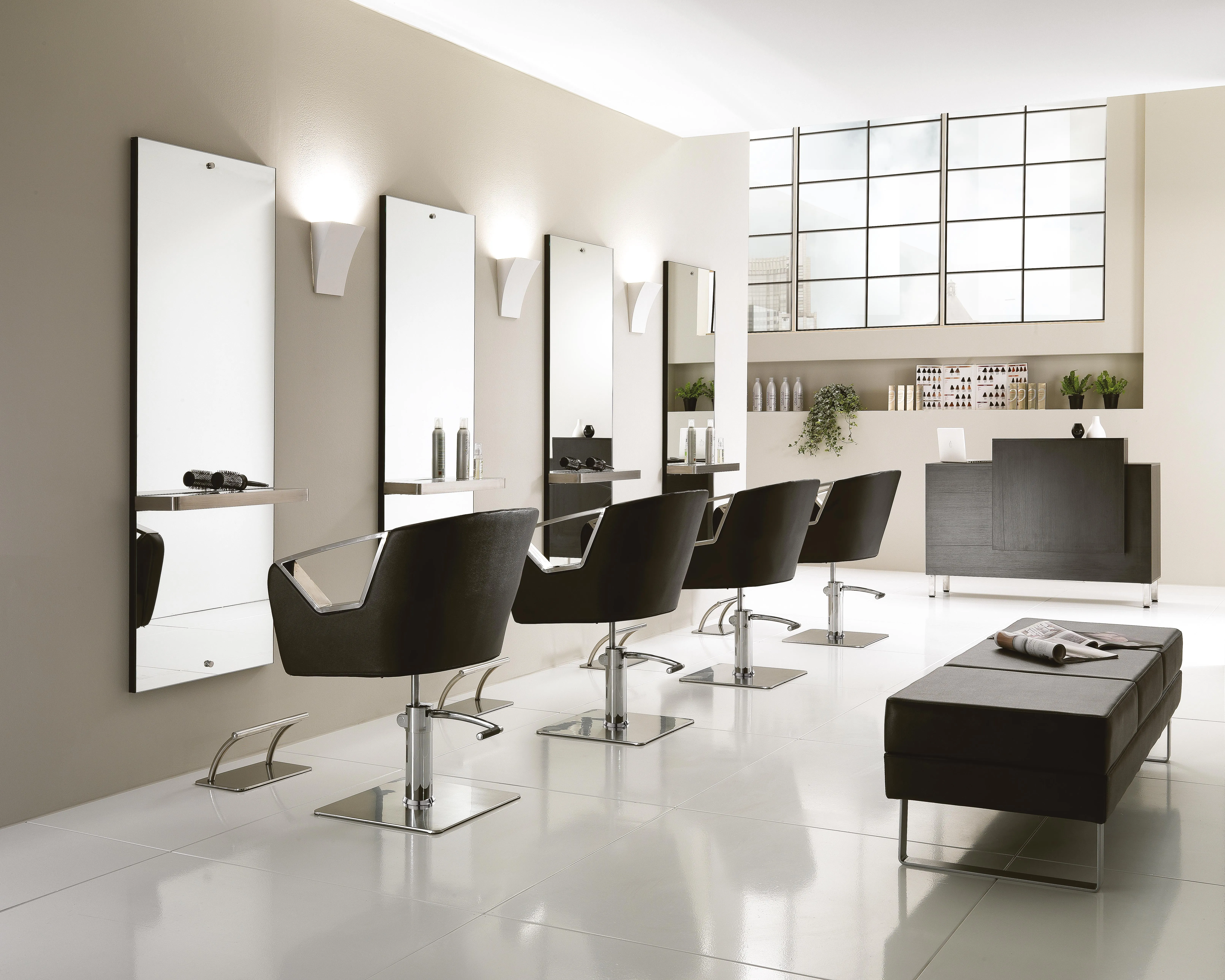 Xanitalia Hair Astra Black Friseurstuhl
