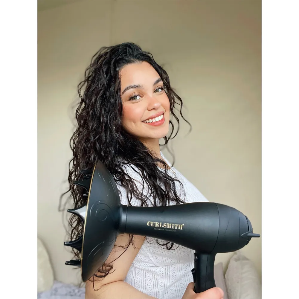 Hot Tools Curlsmith Defrizzion Haartrockner & XXL-Diffusor