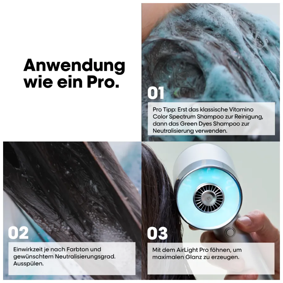 L'Oréal Professionnel Vitamino Color Spectrum Green Dyes Neutralizing Shampoo