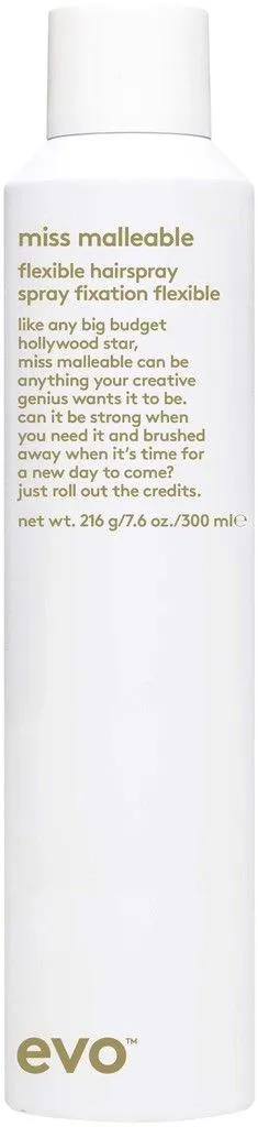 evo Miss Malleable Flexible Hairspray