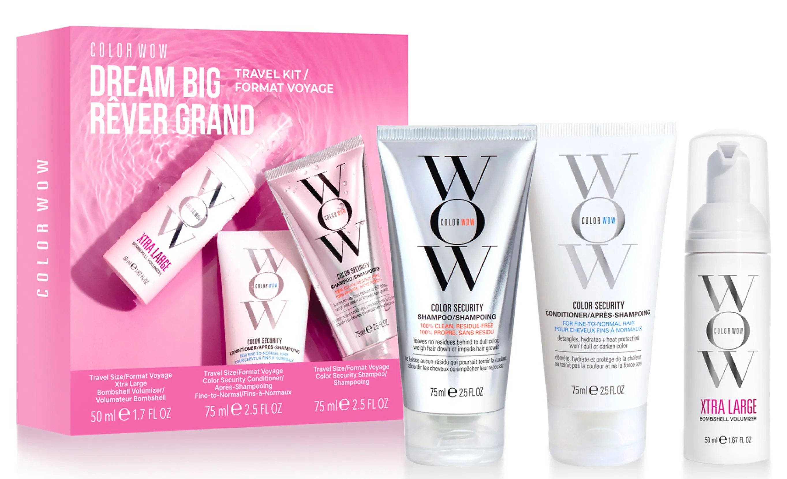 Color Wow Dream Big Travel Kit