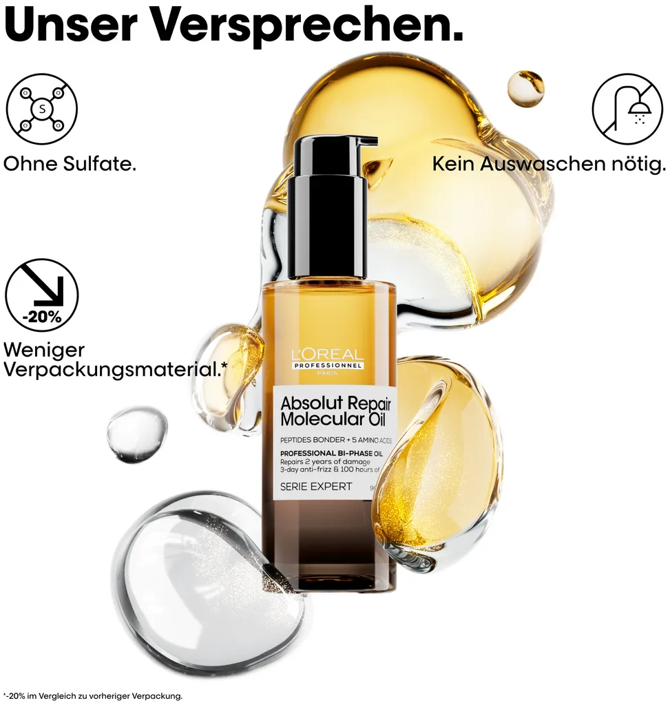 L'Oréal Professionnel Absolut Repair Molecular Bi-Phase Oil