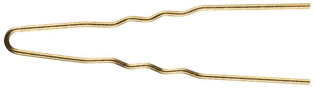 Comair Lockennadeln gold dick, 50er Beutel