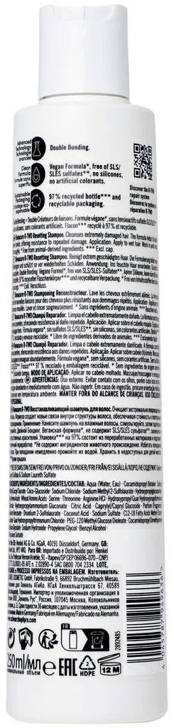 Schwarzkopf Bonacure R-TWO Resetting Shampoo