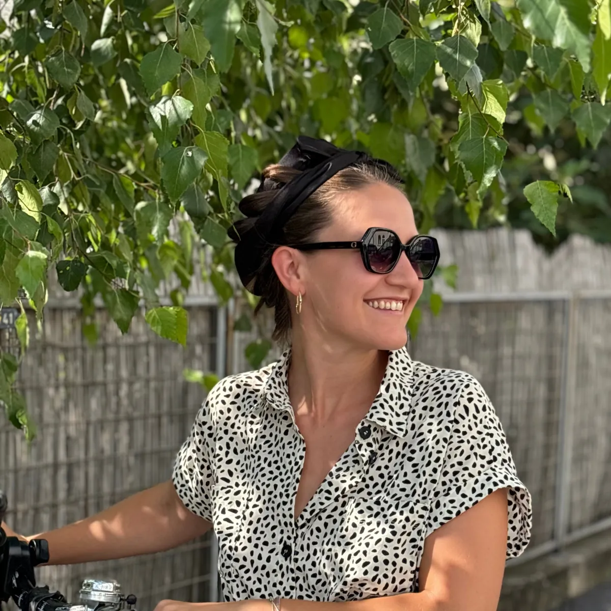 Lotta Curls Lockenband Satin Cotton Black