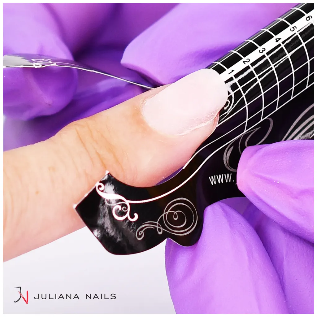 Juliana Nails Modellierschablonen Papier Flügel 50 Stück