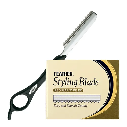 Ein Rasiermesser mit Ersatzklingen