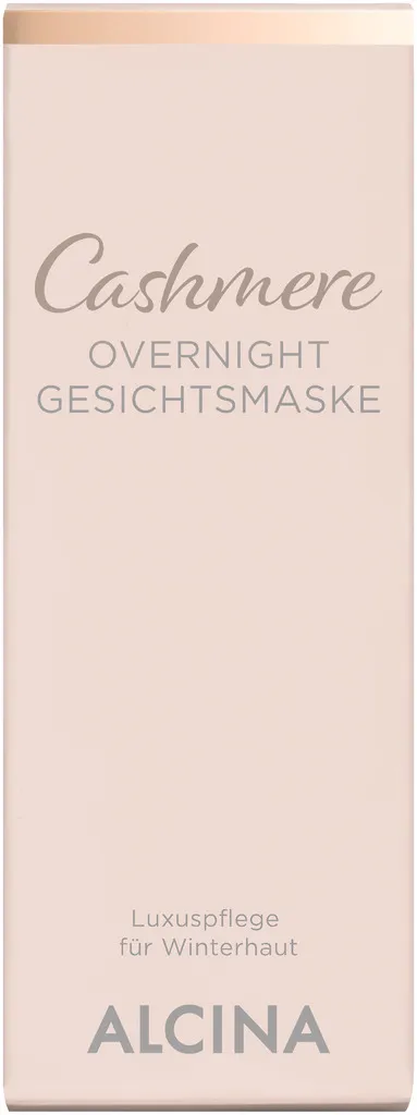 Alcina Cashmere Overnight Gesichtsmaske