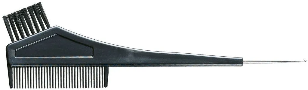 Comair Färbepinsel schwarz mit Kamm + Haken