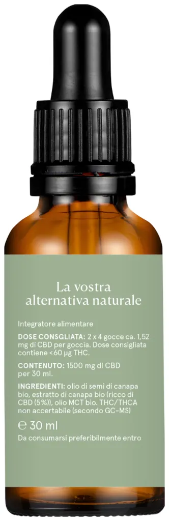 CBD VITAL Naturextrakt PREMIUM Öl 5%