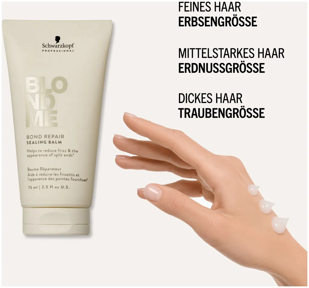 Schwarzkopf BLONDME Bond Repair Sealing Balm