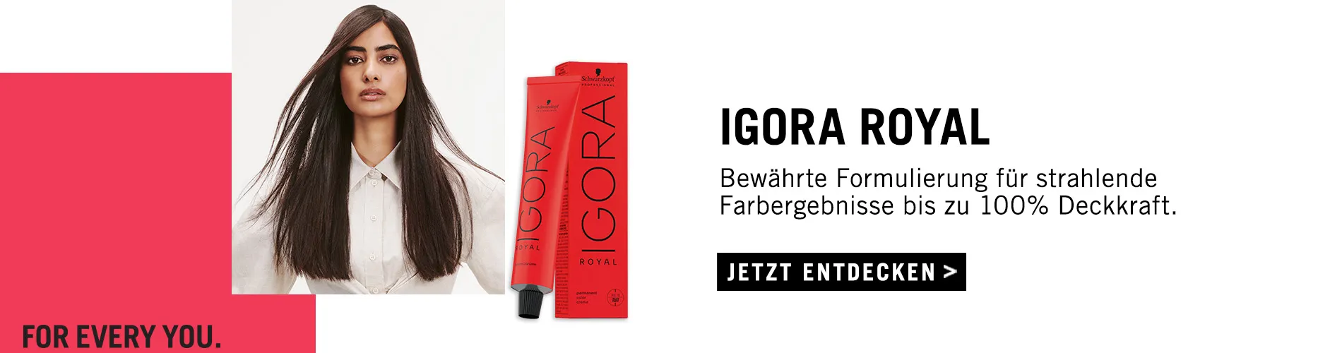 Schwarzkopf Igora Royal Linienbanner