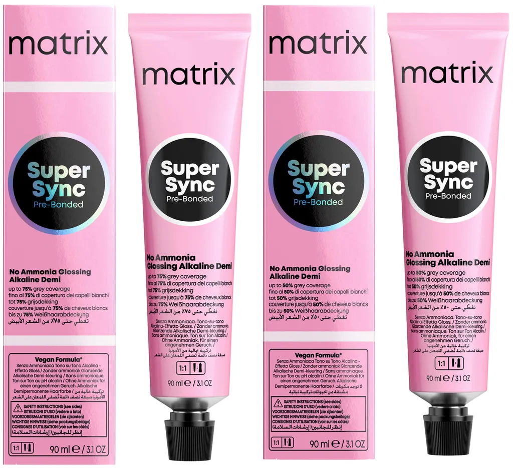 Matrix Super Sync Pre-Bonded Kühle Nuancen