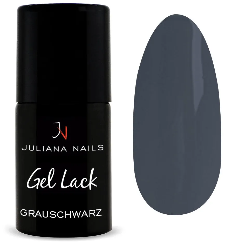 Juliana Nails Gel Lack Schwarz & Grautöne