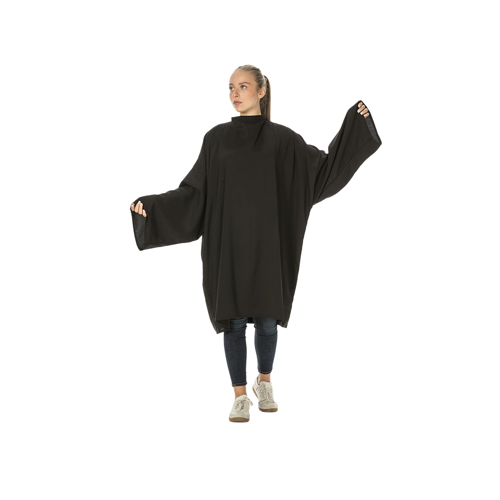 Xanitalia Cape Flex Haarschneideumhang mit Ärmeln