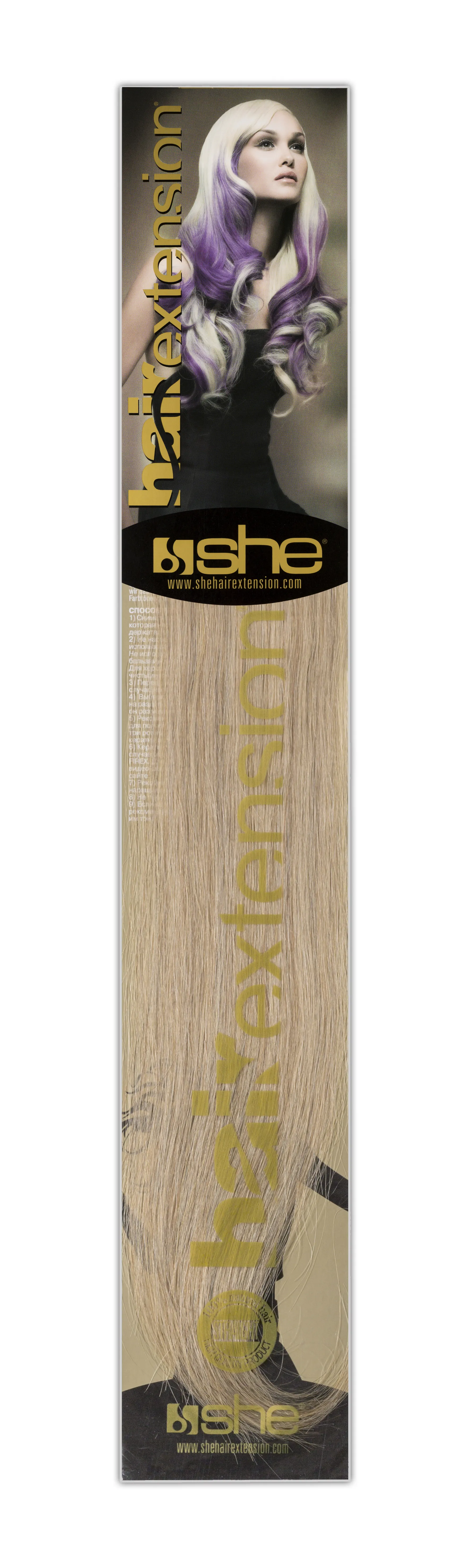 SHE Bonding Extensions Honigblond Farbe 26