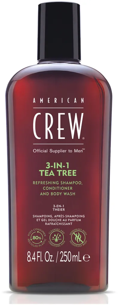 American Crew 3 in 1 Tea Tree Shampoo