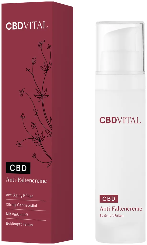 CBD VITAL Premium Anti-Faltencreme