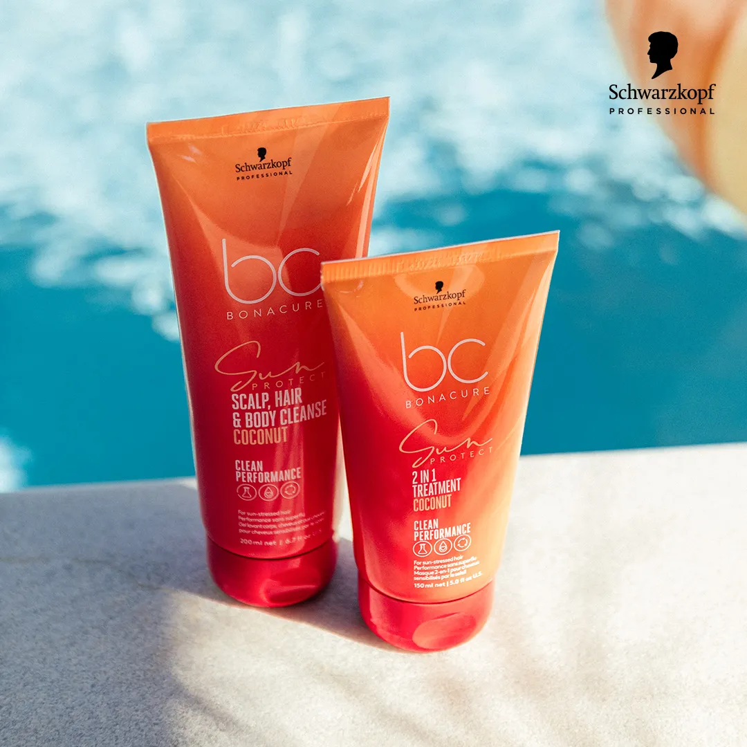 Schwarzkopf BC Sun Protect 3-in-1 Scalp, Hair & Body Cleanse