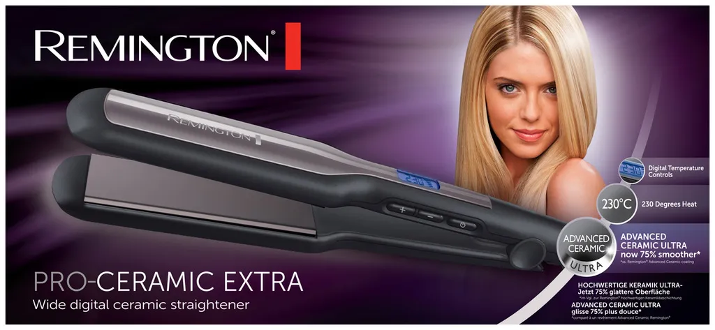 Remington Breiter Pro-Ceramic Extra Haarglätter S5525