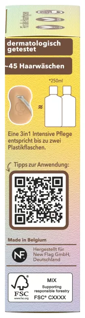 Foamie 3in1 Feste Spülung, Balsam & Leave-In ManeM agic