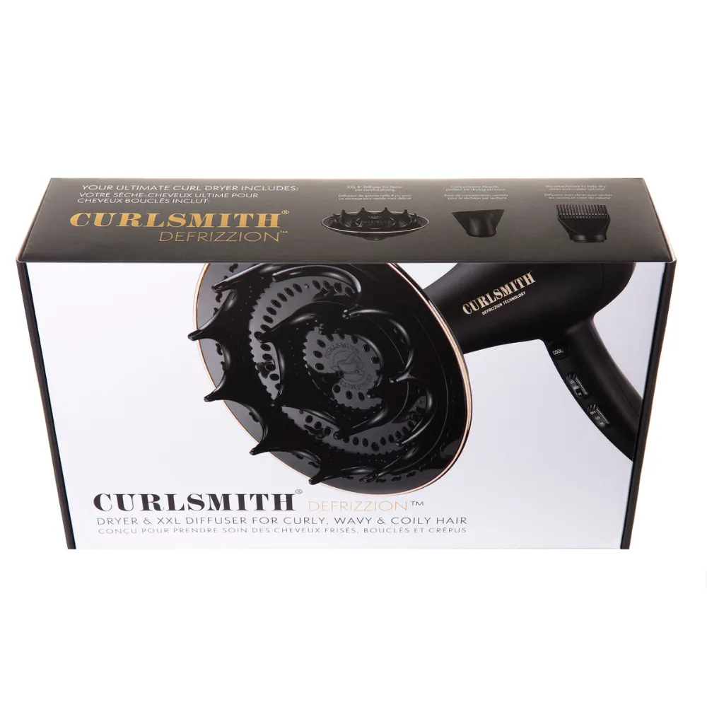 Hot Tools Curlsmith Defrizzion Haartrockner & XXL-Diffusor