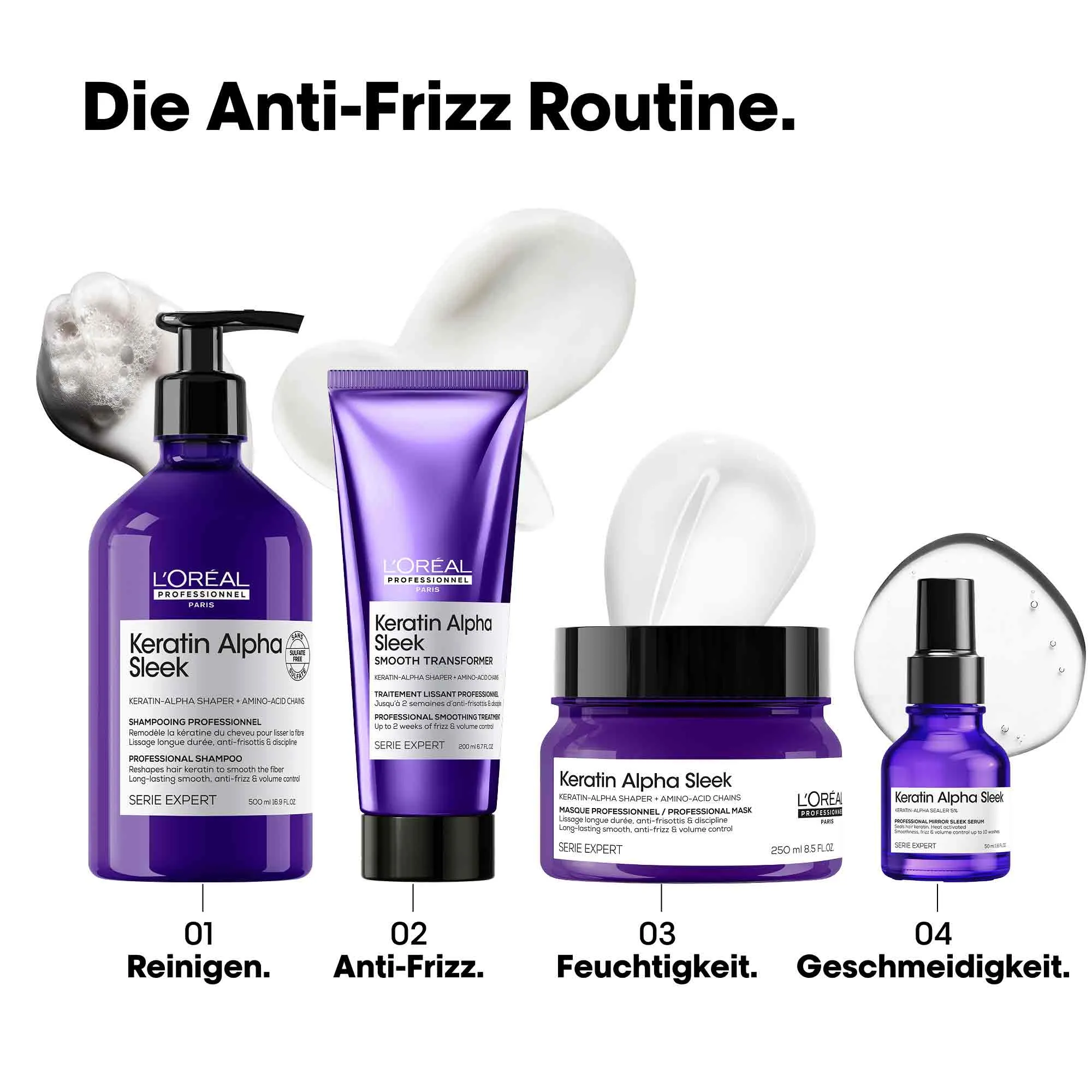 L'Oréal Professionnel Keratin Alpha Sleek Maske