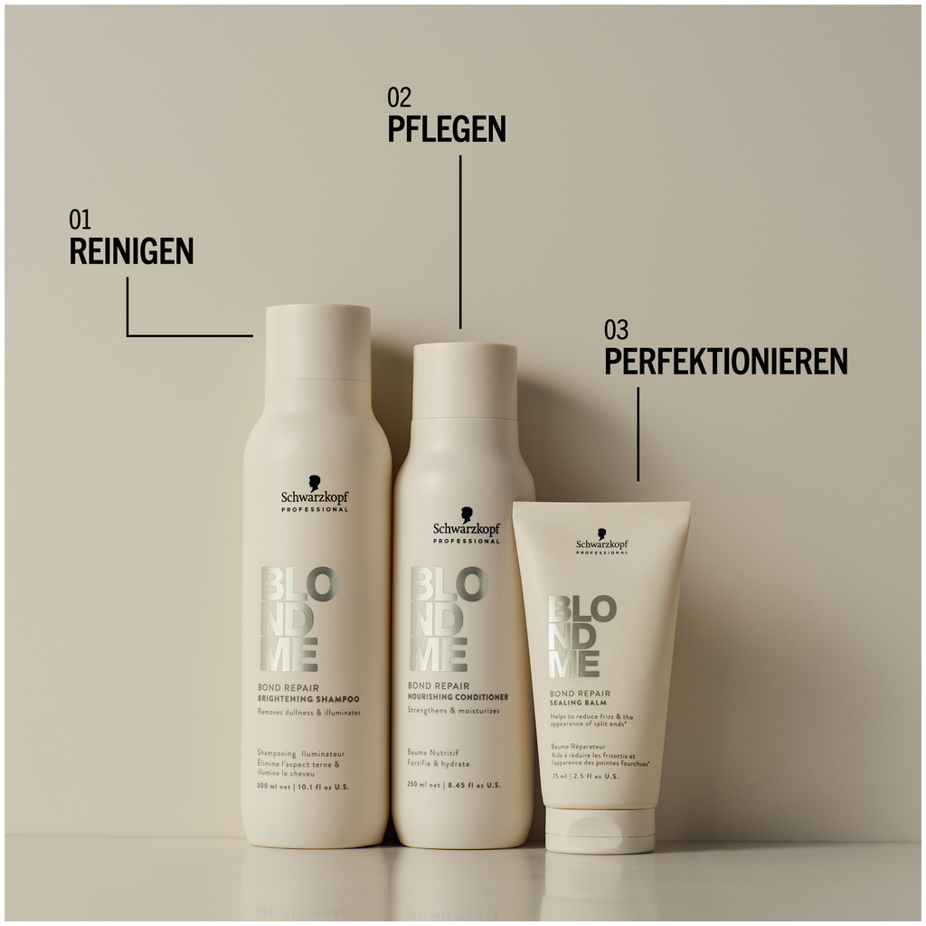 Schwarzkopf BLONDME Bond Repair Brightening Shampoo