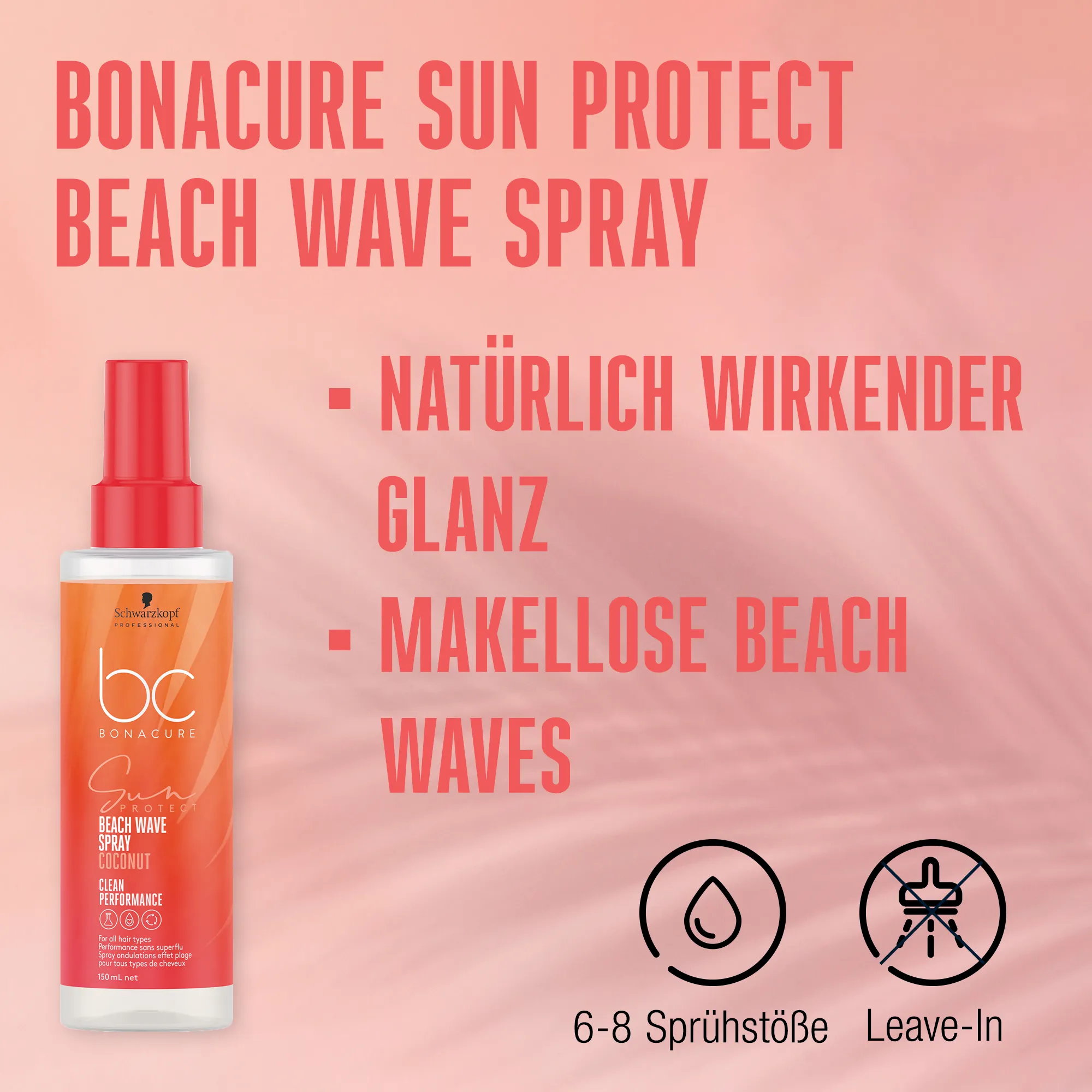 Schwarzkopf BC Sun Protect Beach Waves Spray