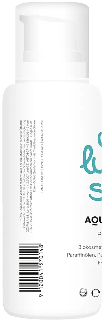 Aquatadeus Pflegelotion - oh lucky skin