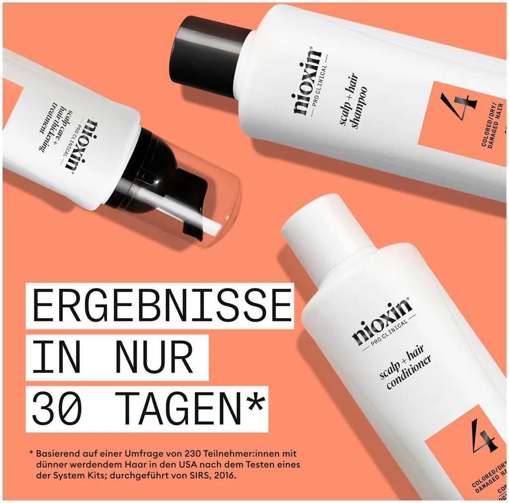 Nioxin Scalp + Hair Thickening System 4 Set