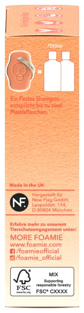 Foamie Festes Shampoo Squalan Feste Lockenpflege