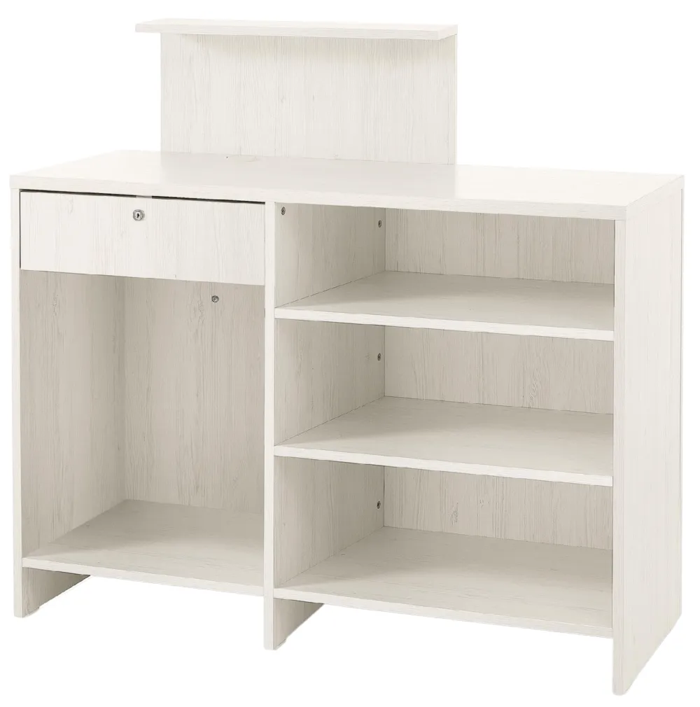 Xanitalia Vista Consolle White Rezeptionstresen Lärche weiß