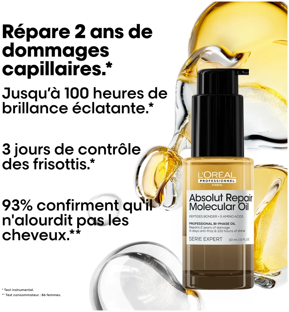 L'Oréal Professionnel Absolut Repair Molecular Bi-Phase Oil