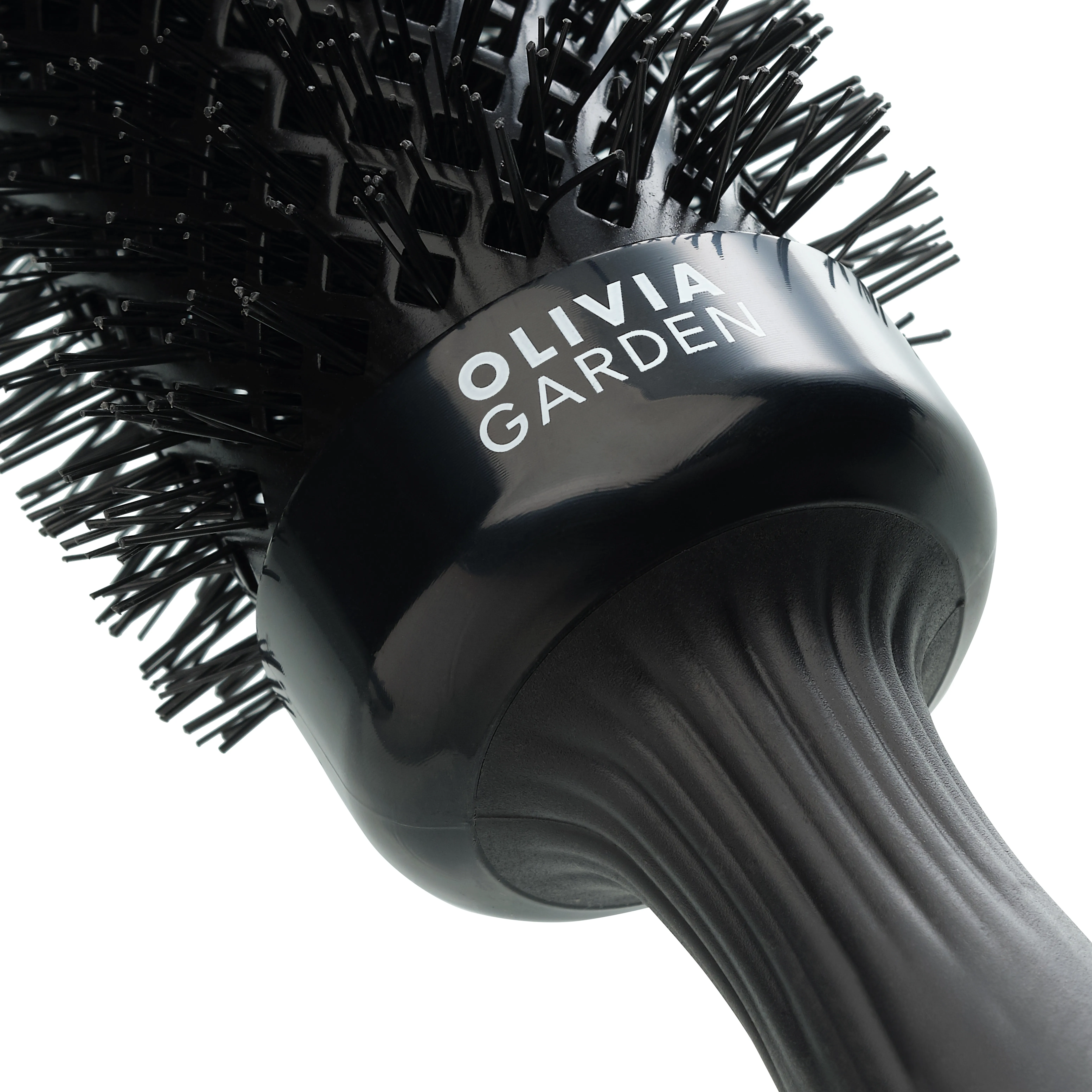 Olivia Garden EXPERT BLOWOUT SHINE Wavy Bristles Black Label