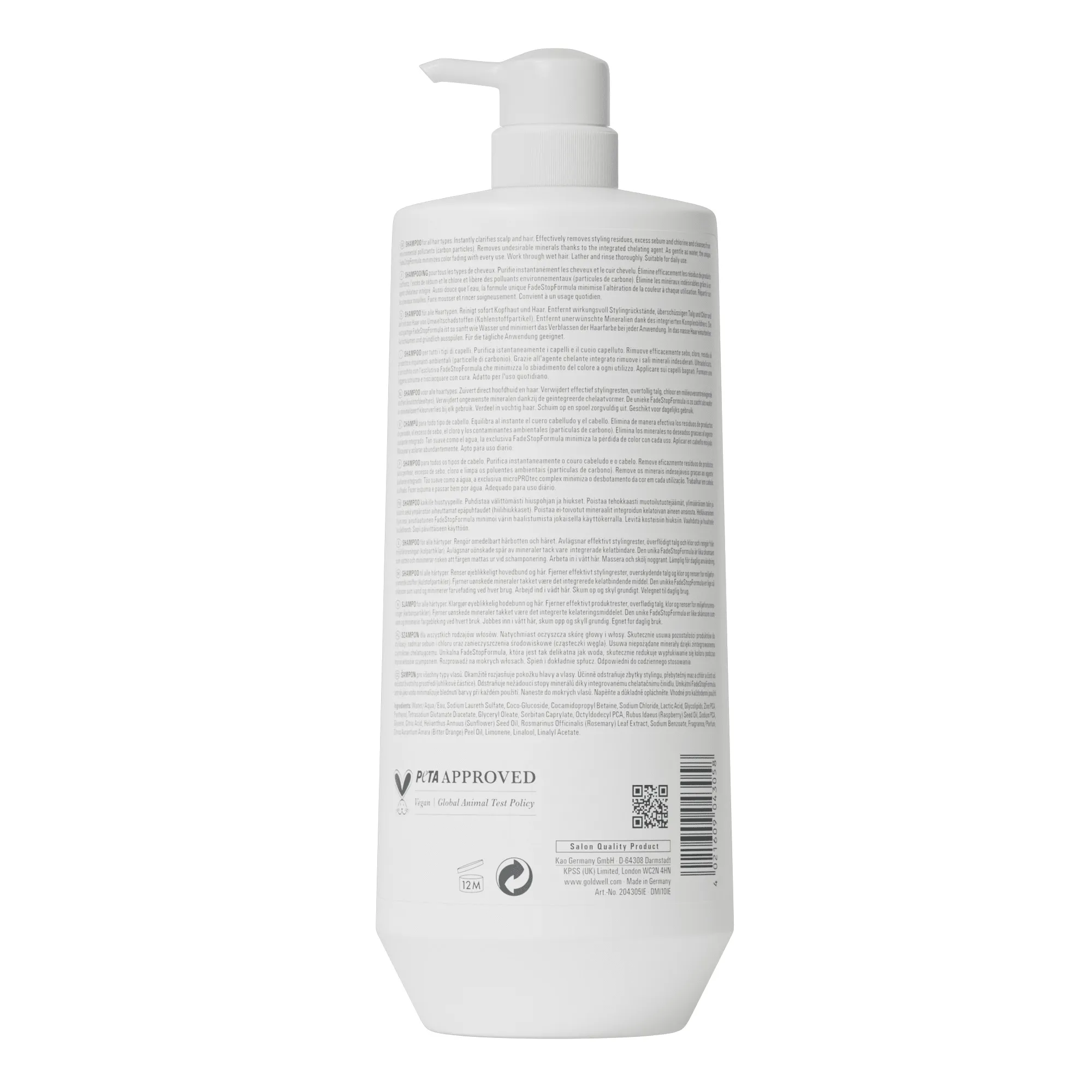 Goldwell DS SCALP SPECIALIST Tiefenreinigungsshampoo