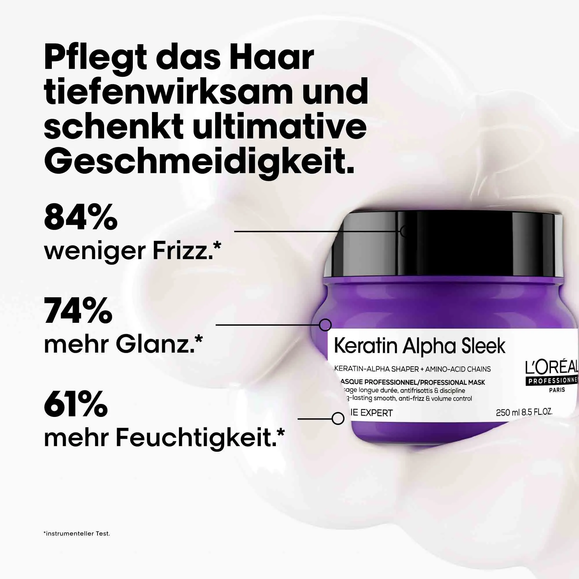L'Oréal Professionnel Keratin Alpha Sleek Maske