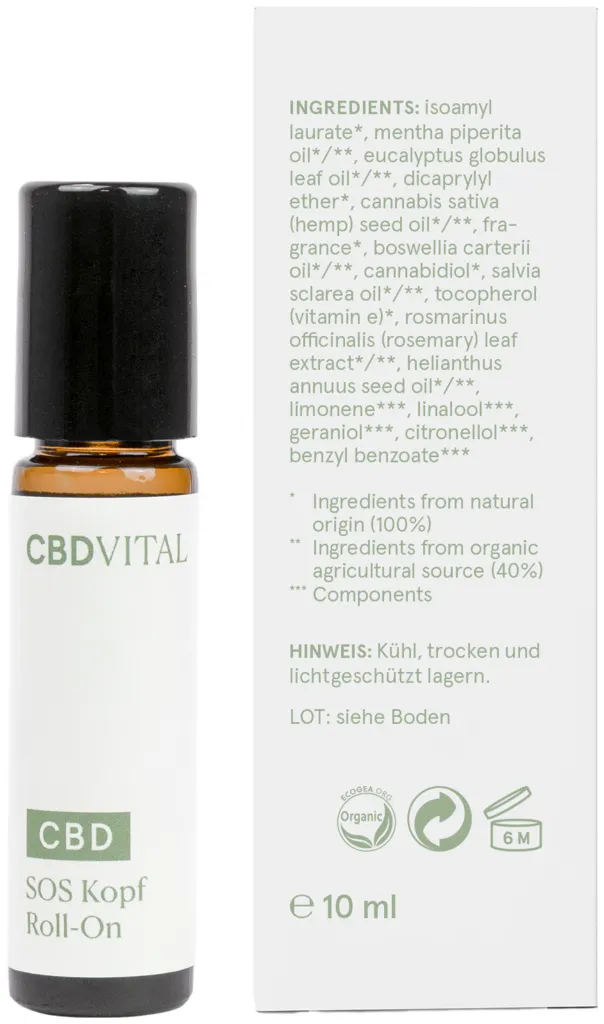 CBD VITAL SOS Kopf Roll On
