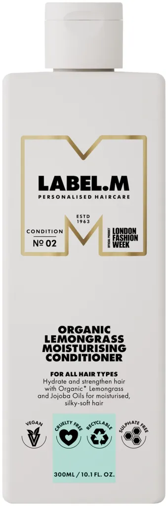 LABEL.M Organic Lemongrass Moisturising Conditioner